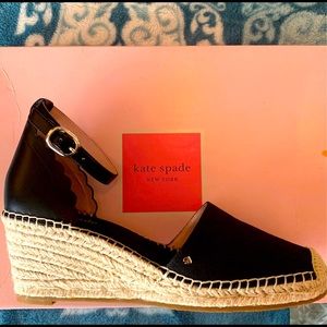 Kate Spade espadrilles wedges size 7 NIB